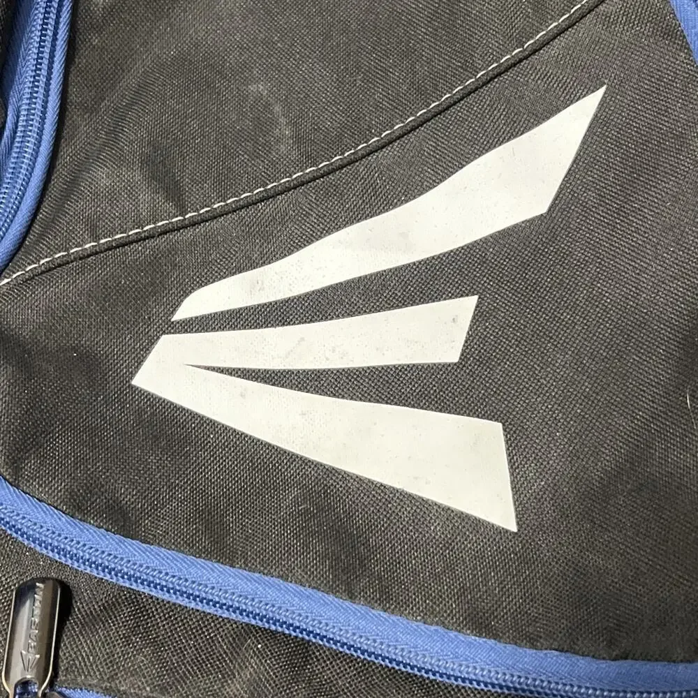 Easton Fence Hanging Baseball Black W/ Blue Trim Backpack